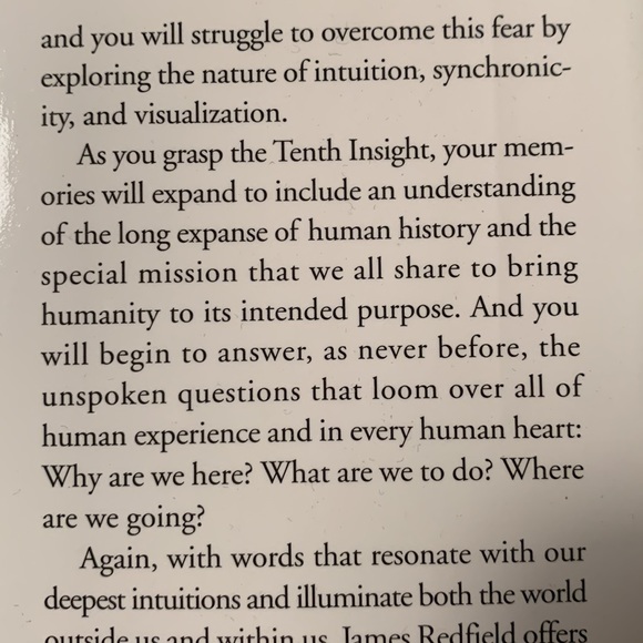 🔥4/$25 🔥 the Tenth Insight Celestine Prophecy - Picture 7 of 7